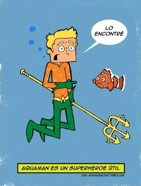 Aquaman es útil... a veces