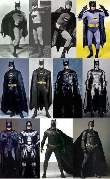 Batman evolution