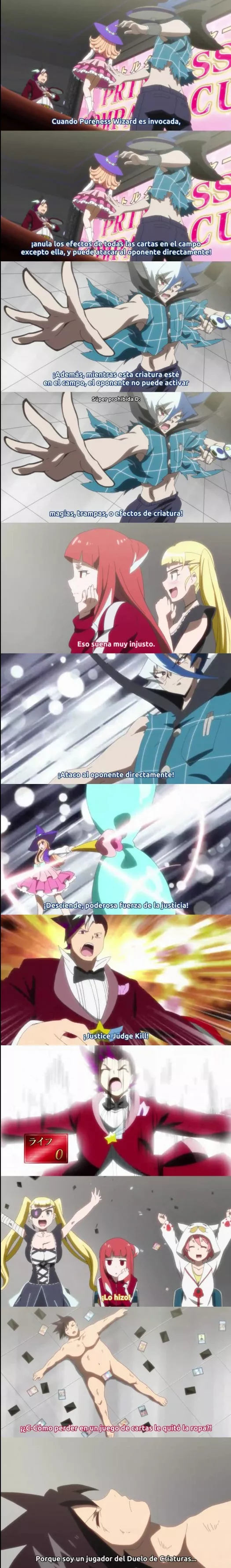 por un momento pense que estaba viendo yugioh