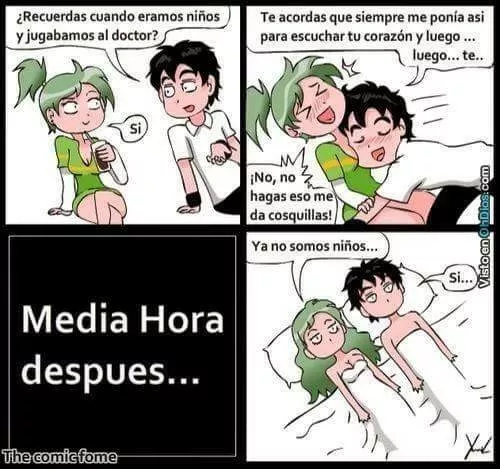 La inocencia............ con el tiempo se pierde.