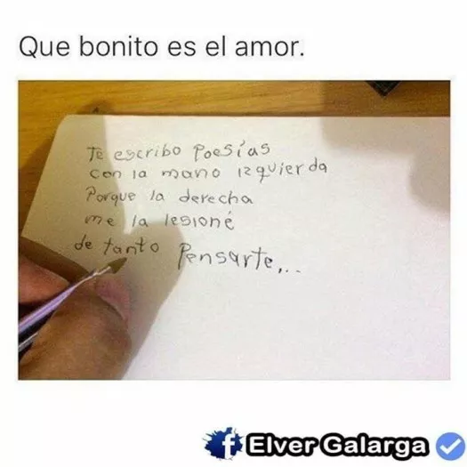 pero que romantico