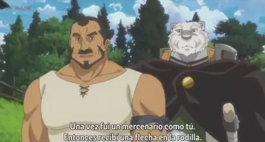 Cuando Skyrim llega al anime.