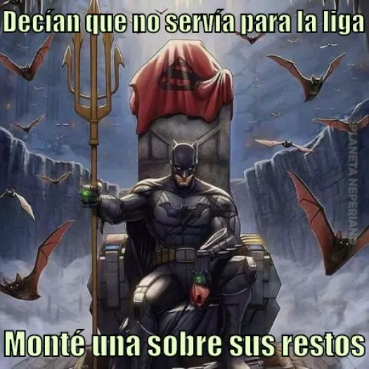 Nadie rechaza a batman