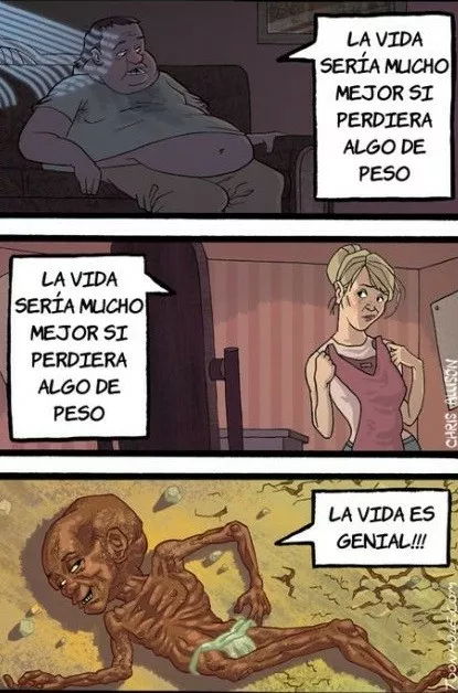 Demasiada perdida de peso es mala