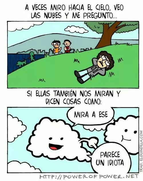 Como nos ven las nubes 