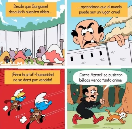 Attack to the gargamel