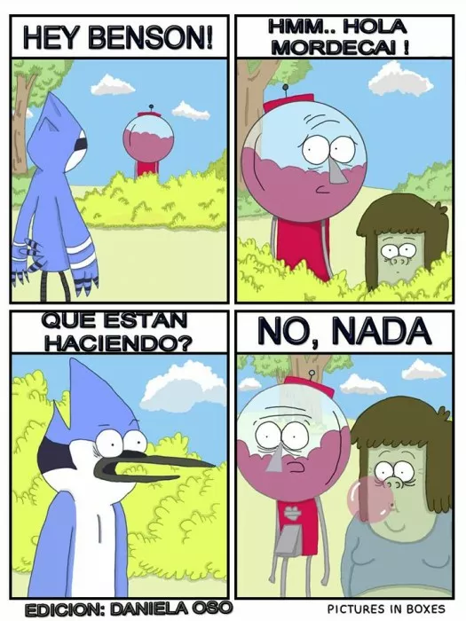 Que haciais?