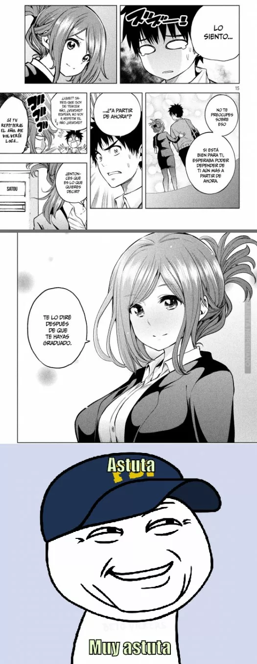 Las maduritas también esquivan :v