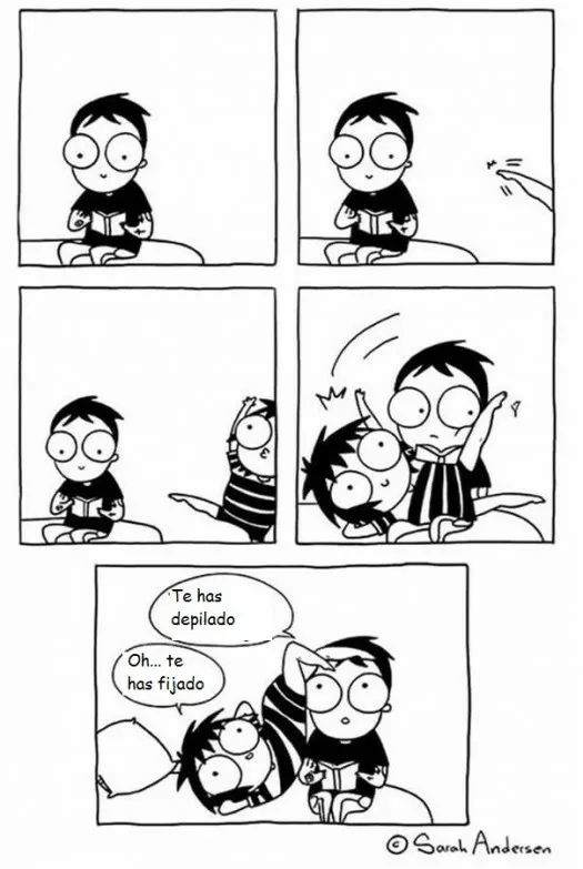 Tras depilarse en pareja