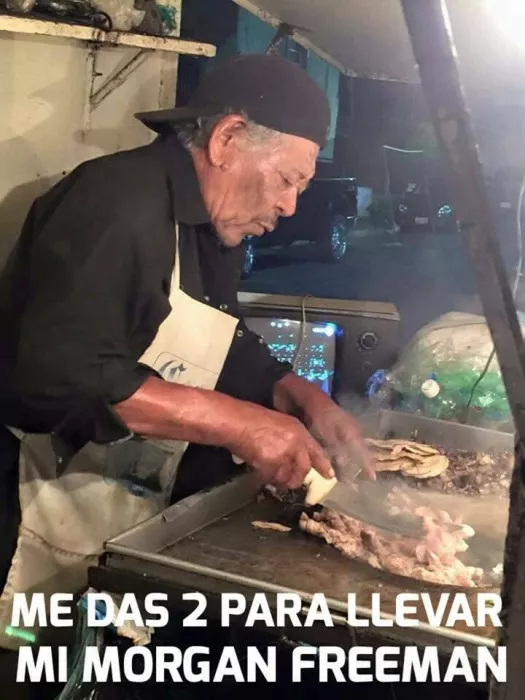 cuando no es Dios es el taquero de la esquina