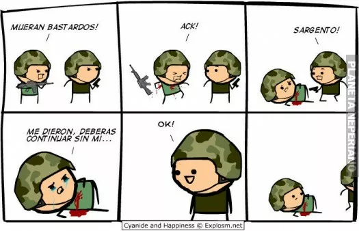 Sí, mi sargento