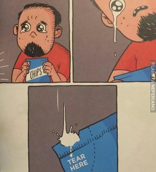 La comida tan solo a una lágrima de ti