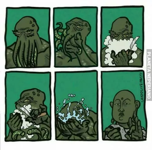 cthulhu no es el mismo sin su barba