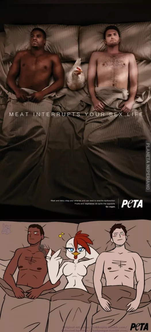 El anuncio de Peta tiene otra interpretacion