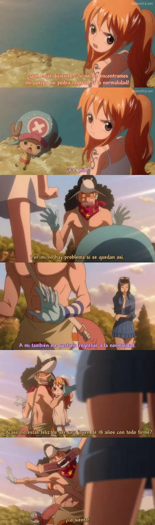 Hay cosas que no se le dicen a una mujer...