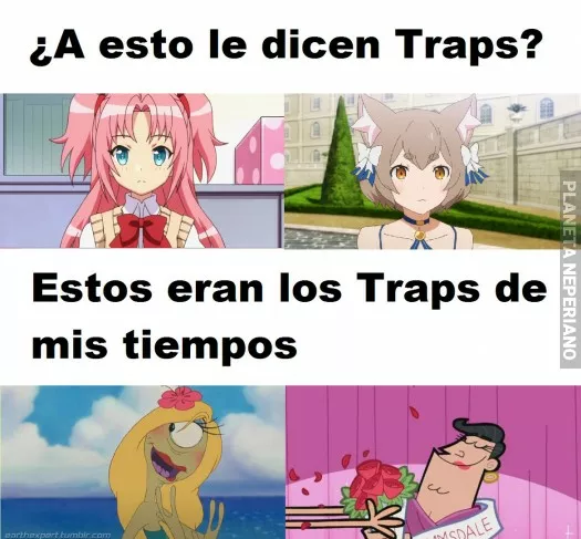 Los traps antes de que aparecieran en el anime