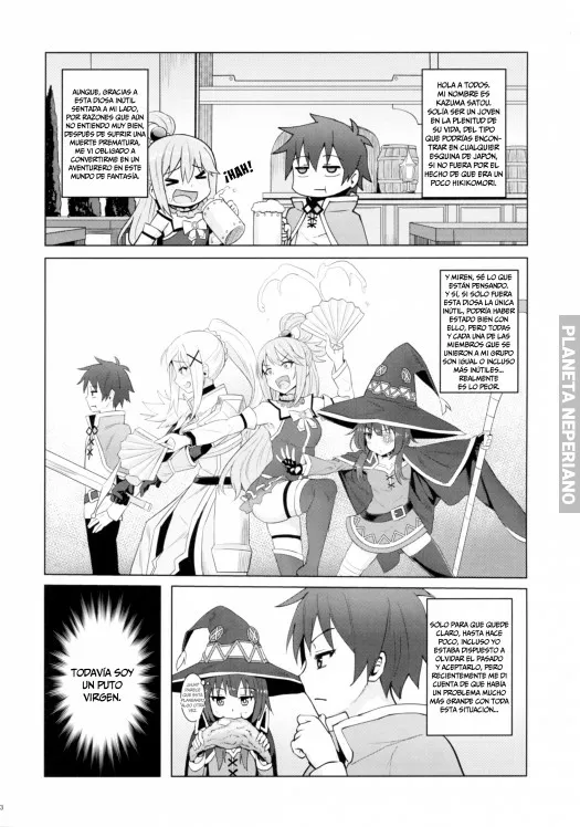 La vida Kazuma es dura