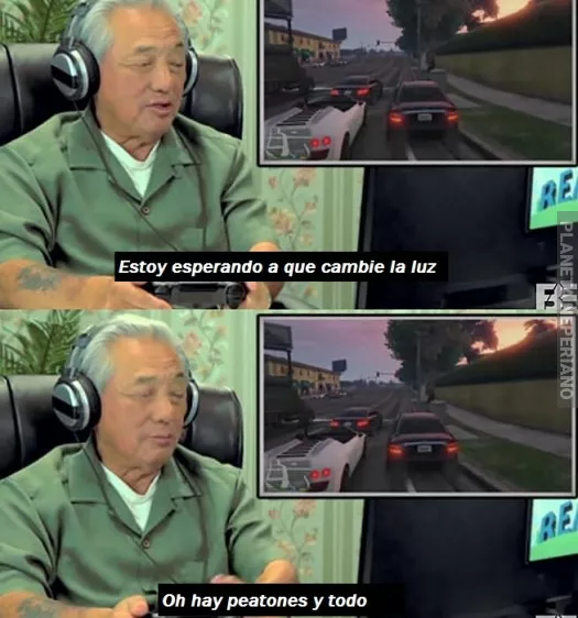 Mi abuelo en GTA V