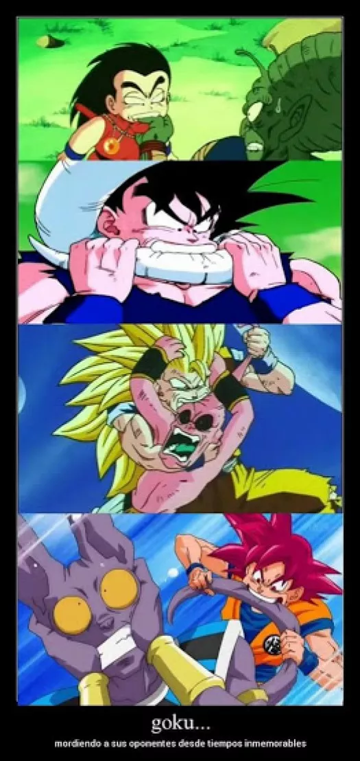 Goku y su técnica secreta