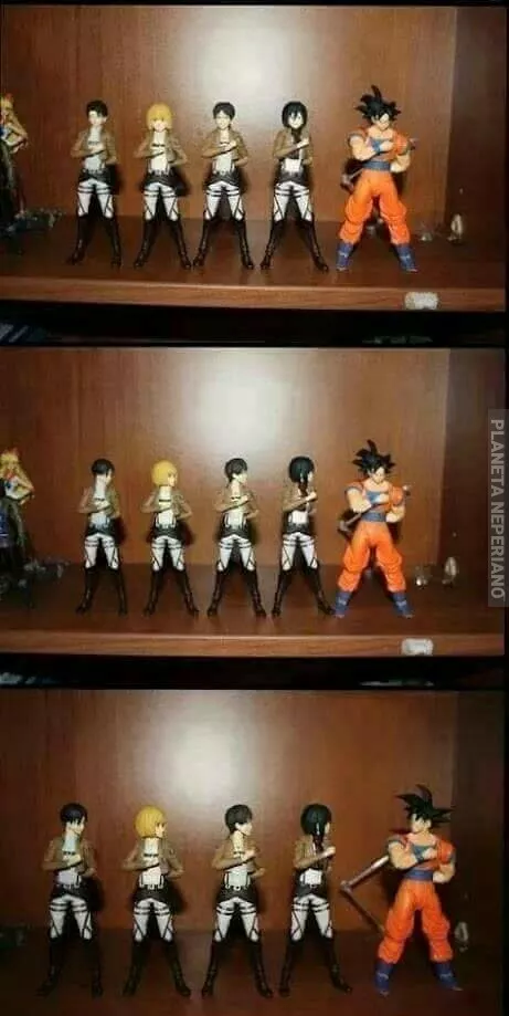 Goku solo queria ser popular