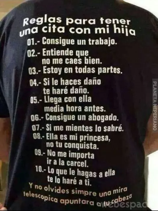 Esta sea una de sus camisetas favoritas