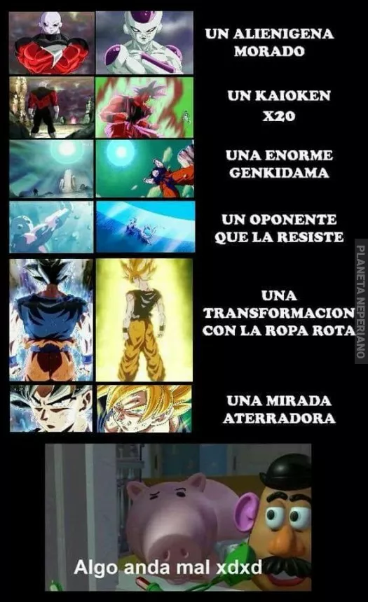 En la simplificacion,es como la saga de freezer D: