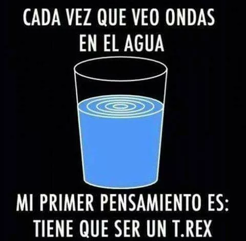 Cuando pienso que se acerca un Trex