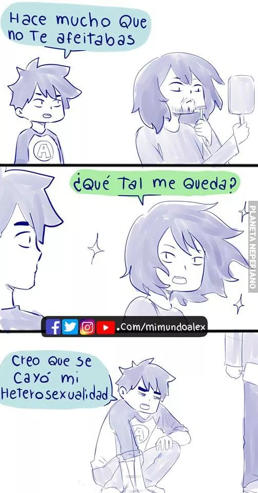 mi heterosexualidad se me caé