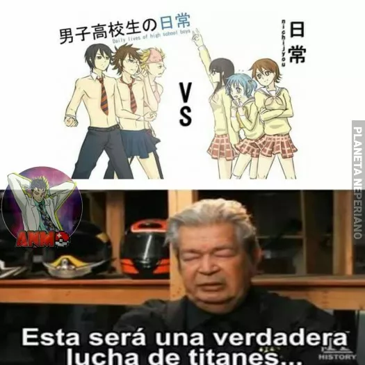 Es como si gintama hubiera tenido sexo con azumanga daioh