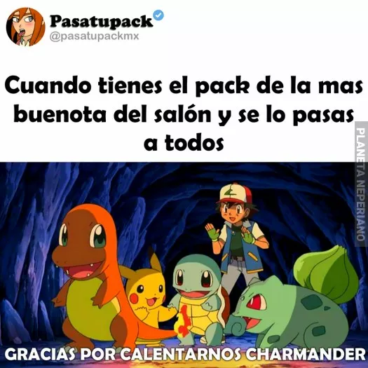un groso charmander 