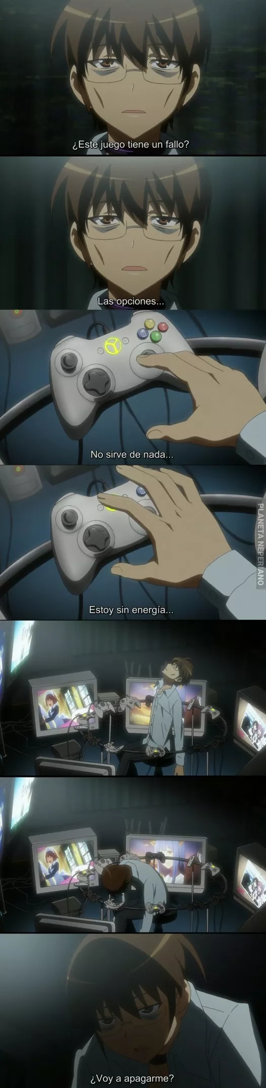 Cuando me atasco en un juego tras 12 horillas de juego