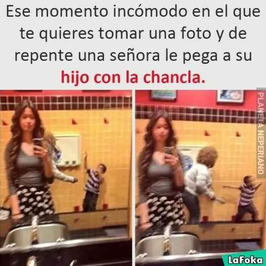 Porque en el baño...