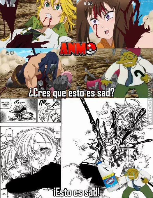 Como le dejaron en le manga :'v