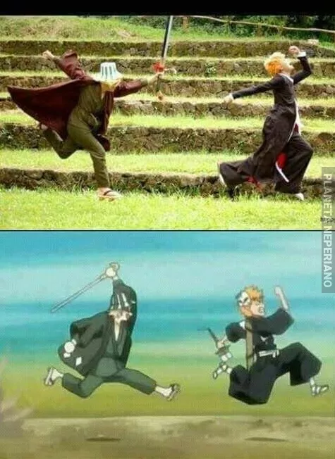 Al menos el action life de bleach pinta realista