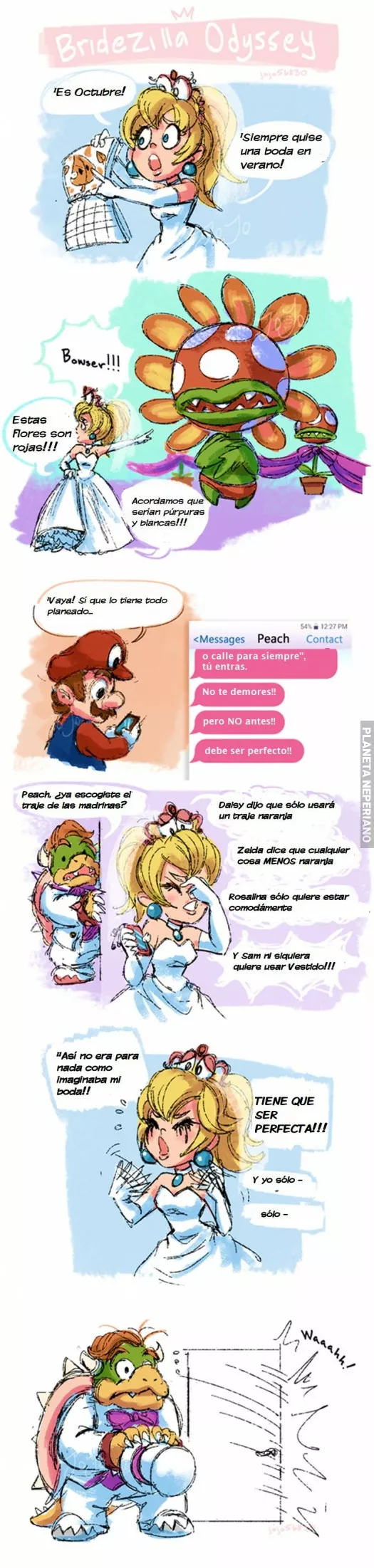 Peach lo planea todo