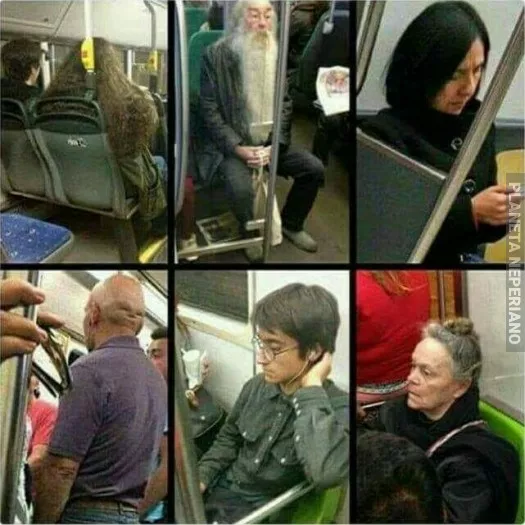 Harry potter y el metro misterioso