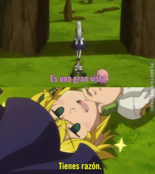 Este meliodas nunca cambiará...