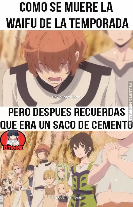 Ni una lagrima para las cementos