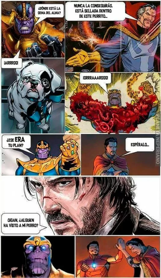 Thanos vs John wick