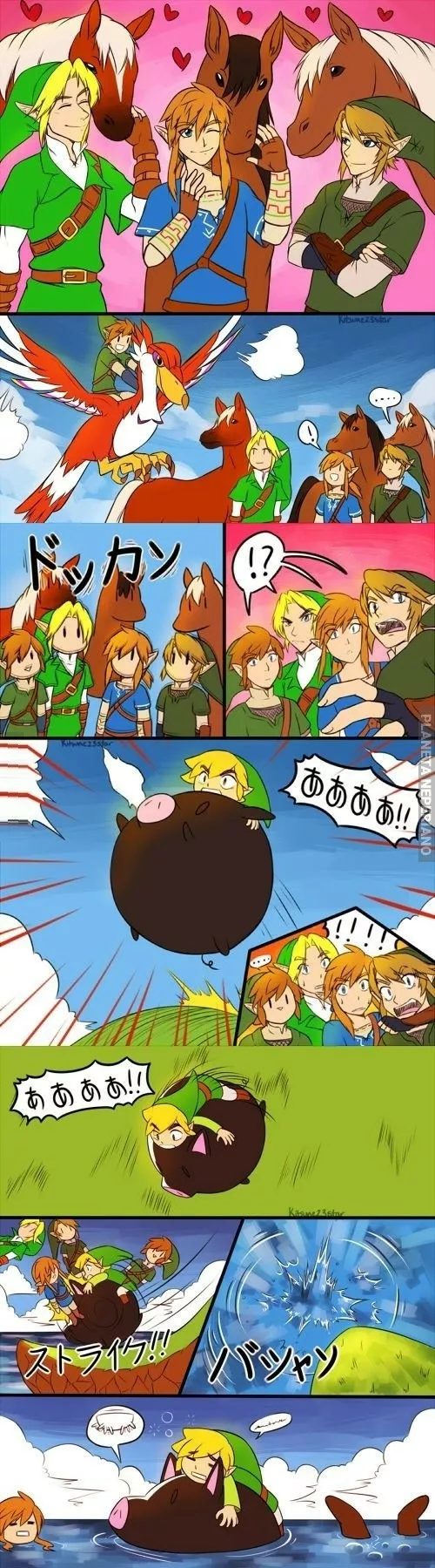 Links y sus monturas