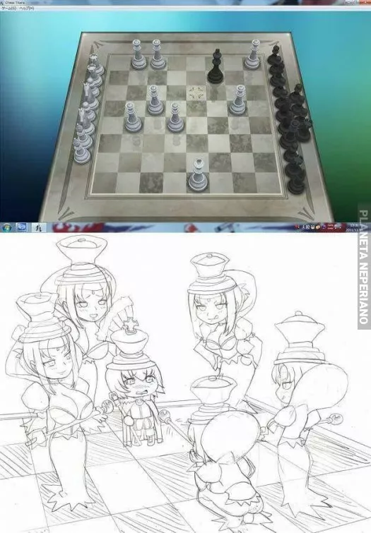 Ni el ajedrez se salva 