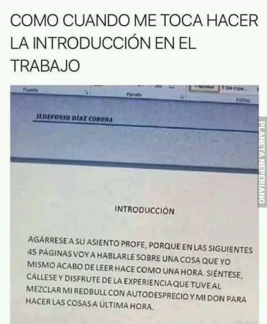 En serio, mejoren la educación a nivel mundial y aprecien el esfuerzo desesperado de sus alumnos.