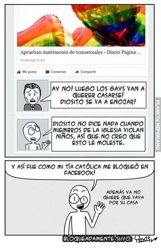 Algunos simplemente son poco tolerantes a la crítica...