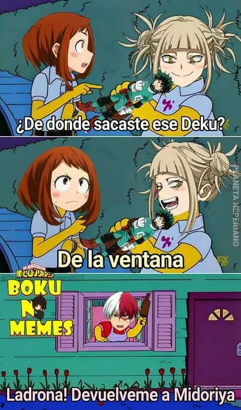 Un Deku recién horneado