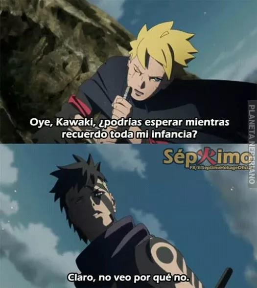 Y a estas horas, Kawaki sigue en la espera