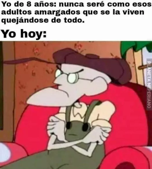 Así estamos todos hoy en día.