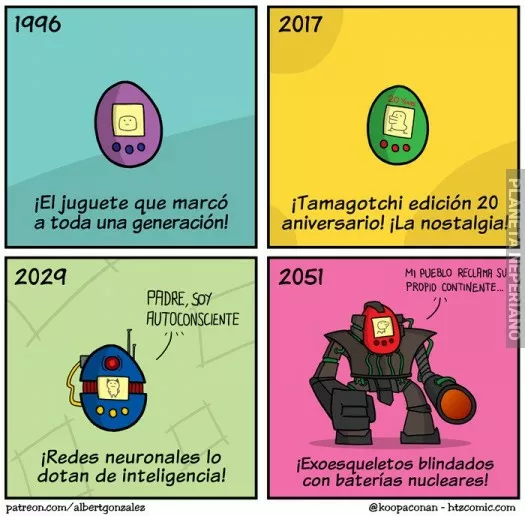 La evolucion del Tamagotchi en el tiempo