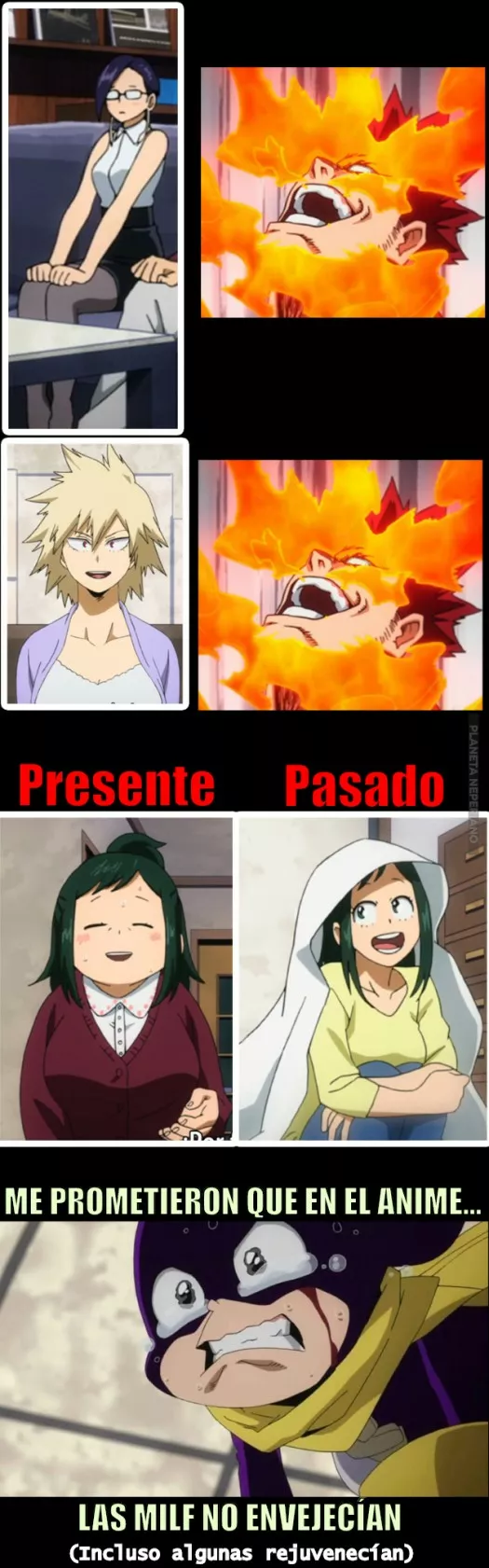 Las MILF en el anime y sus mentiras