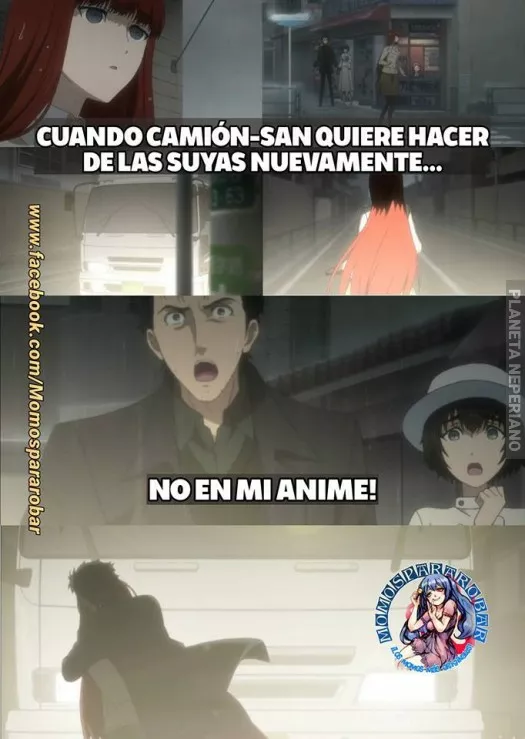 Camion-san no respeta