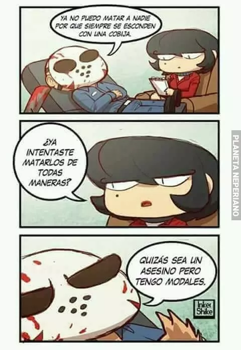 incluso jason tiene principios.